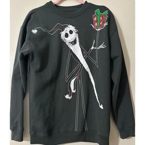 Disney Tim Burtons The Nightmare Before Christmas Sweatshirt - Size S